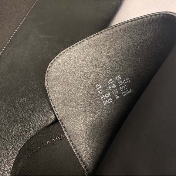 Stuart Weitzman Womens 5050 Yuliana Over The Knee Block heel Boots Size 6.5 - Picture 7 of 15